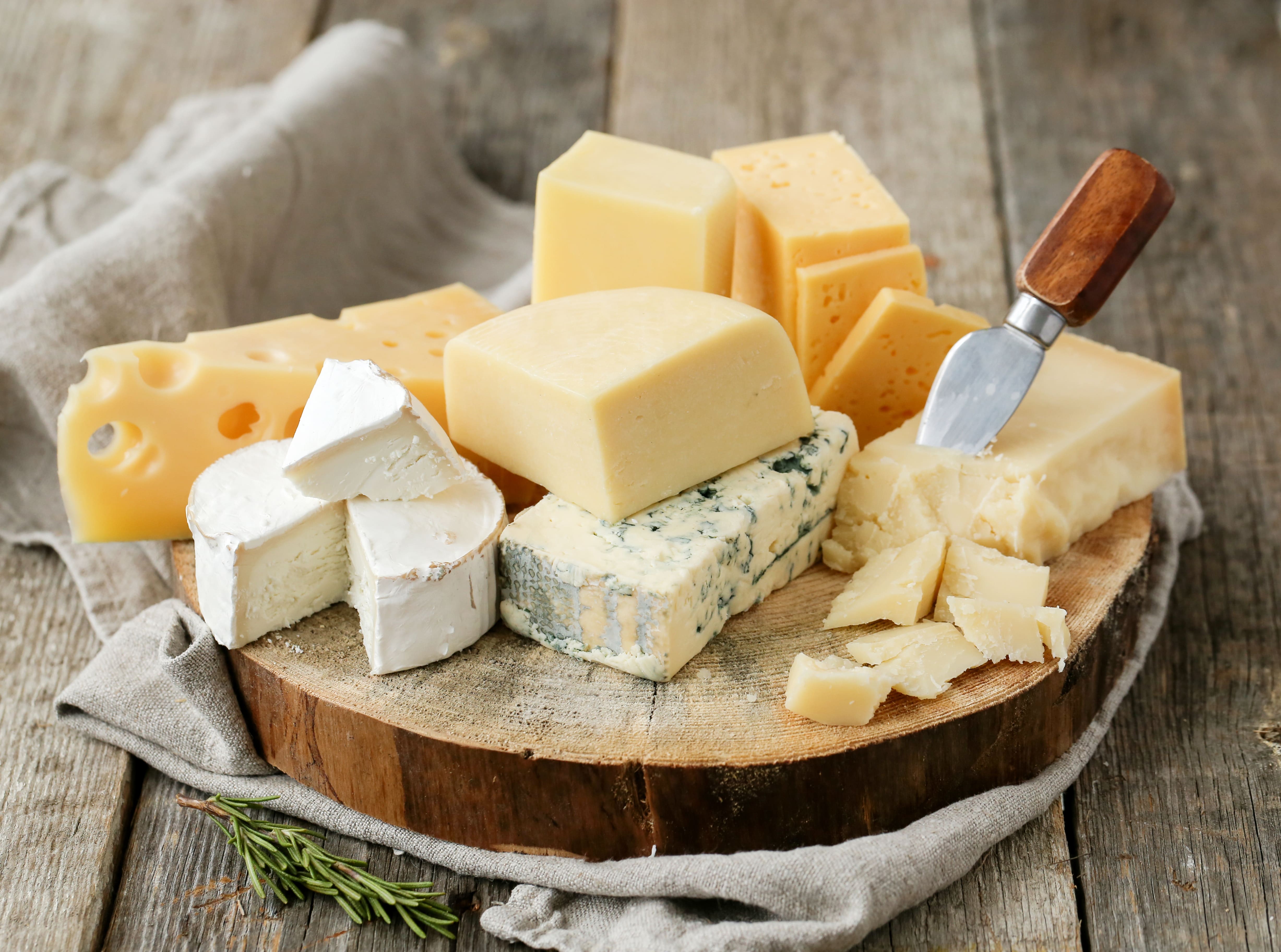 cheese assortment